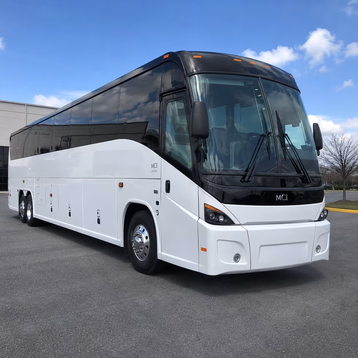 56 passenger charter bus