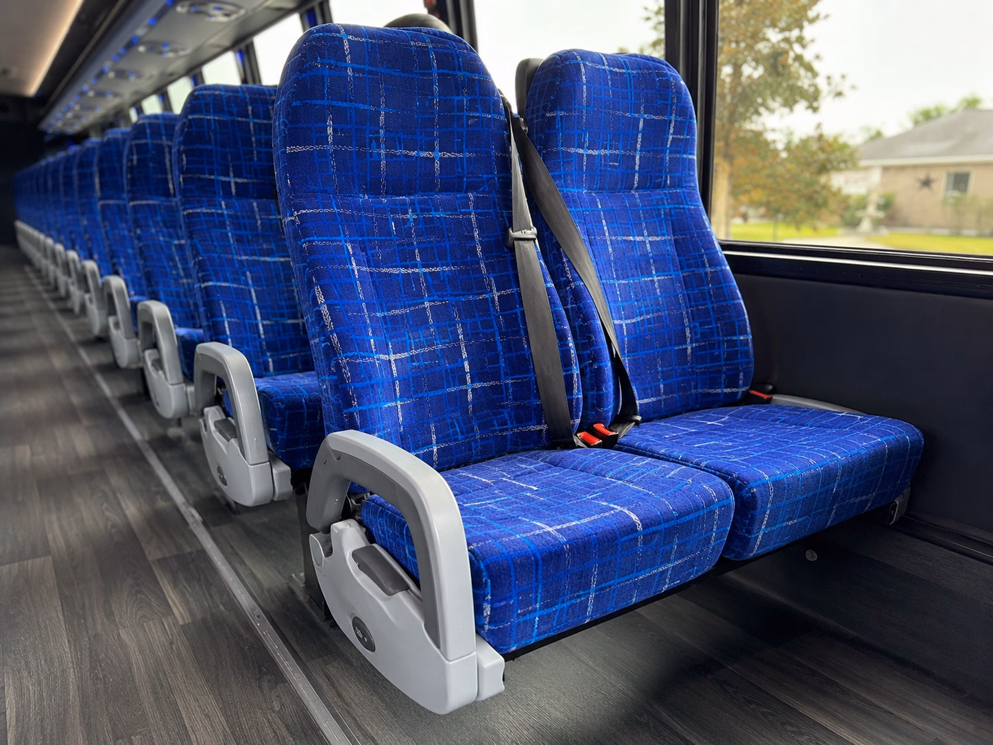 gresham charter bus interior