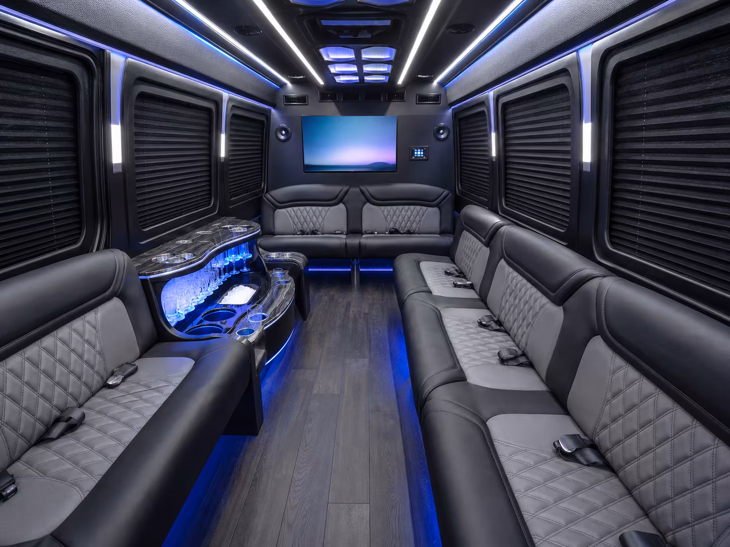 gresham long distance transportation onboard seating