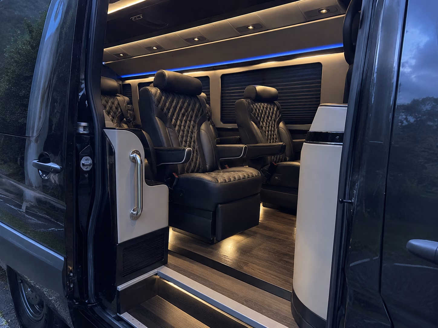 gresham school event transportation onboard seating