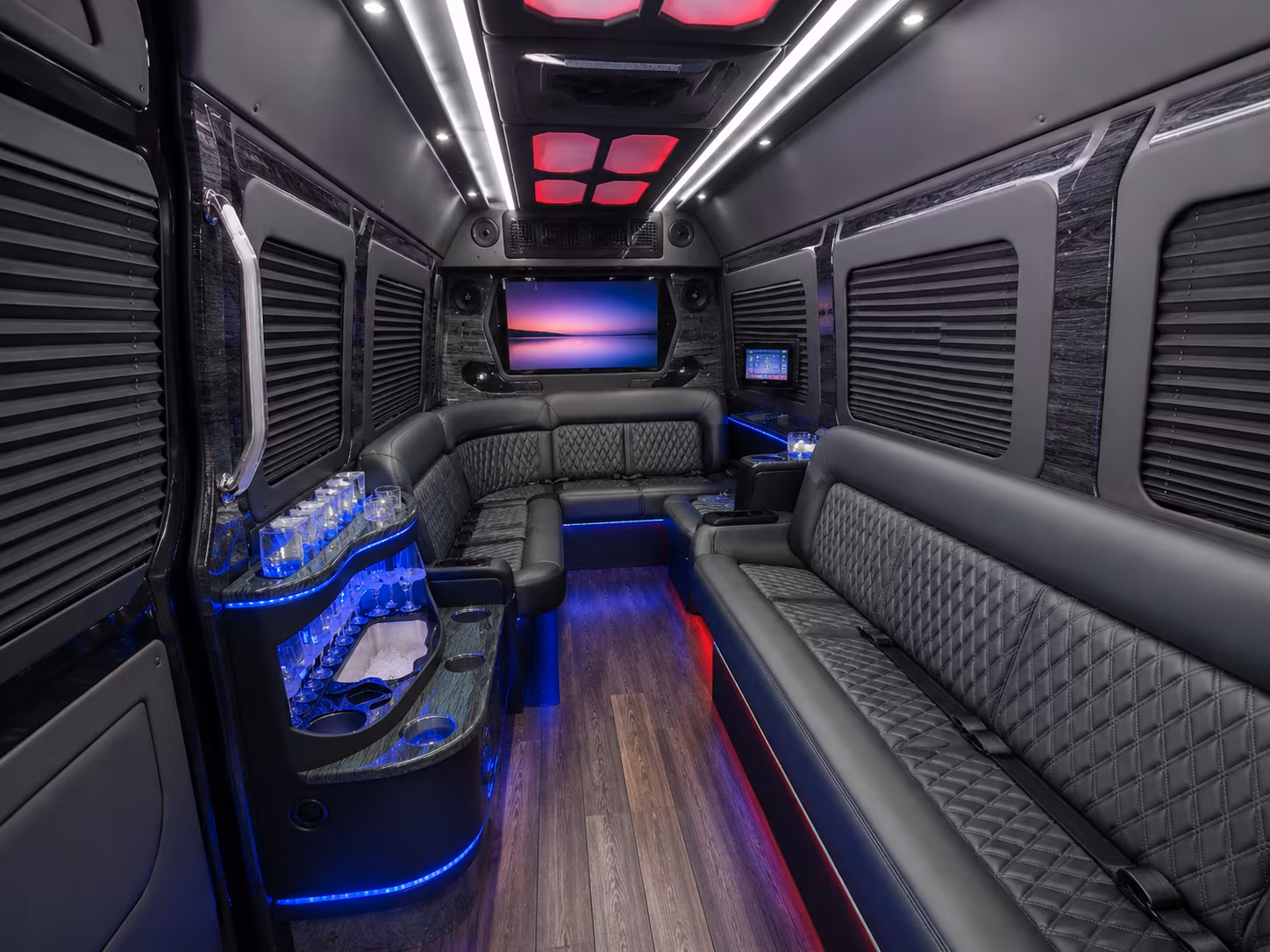 gresham wedding transportation onboard seating