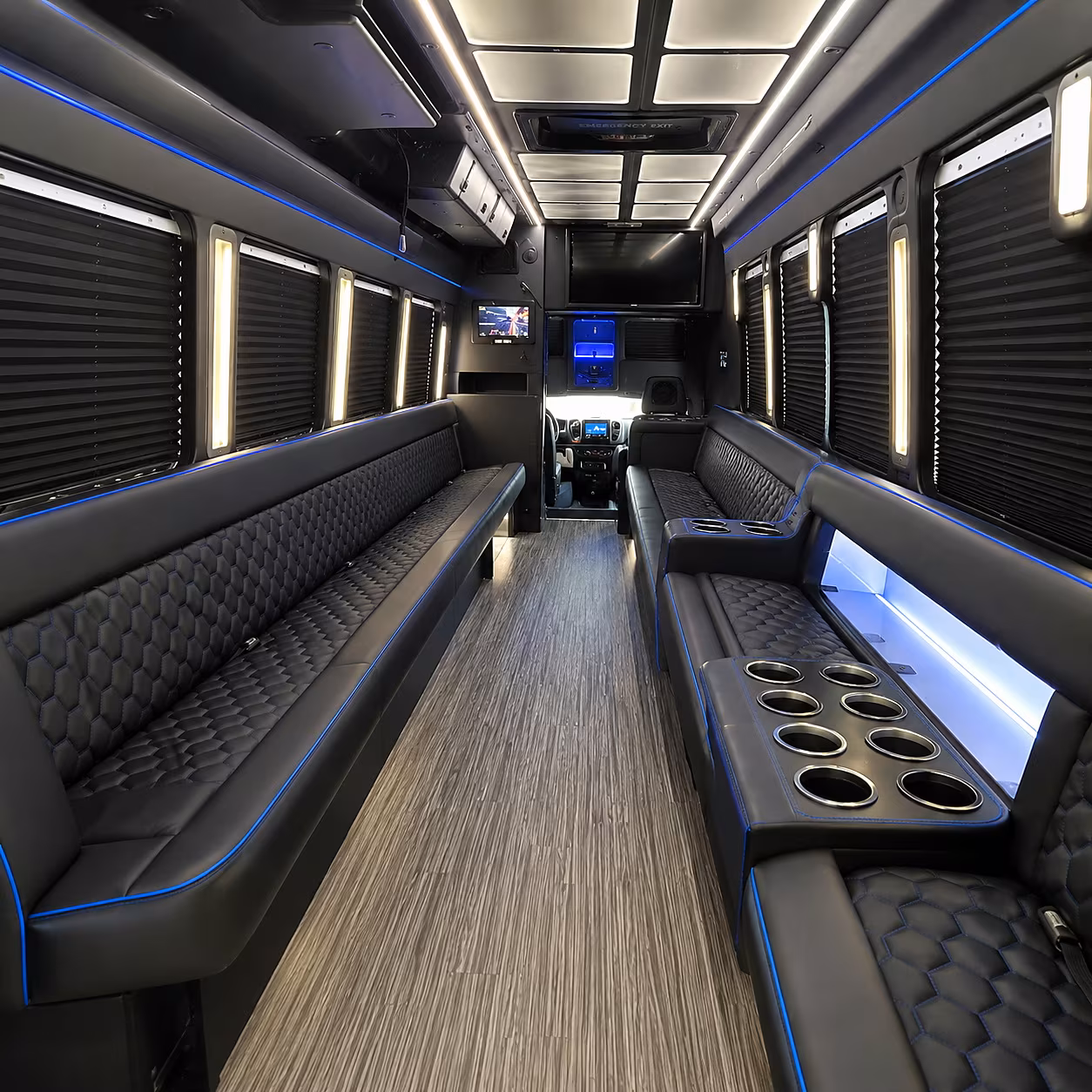 holiday party bus rental