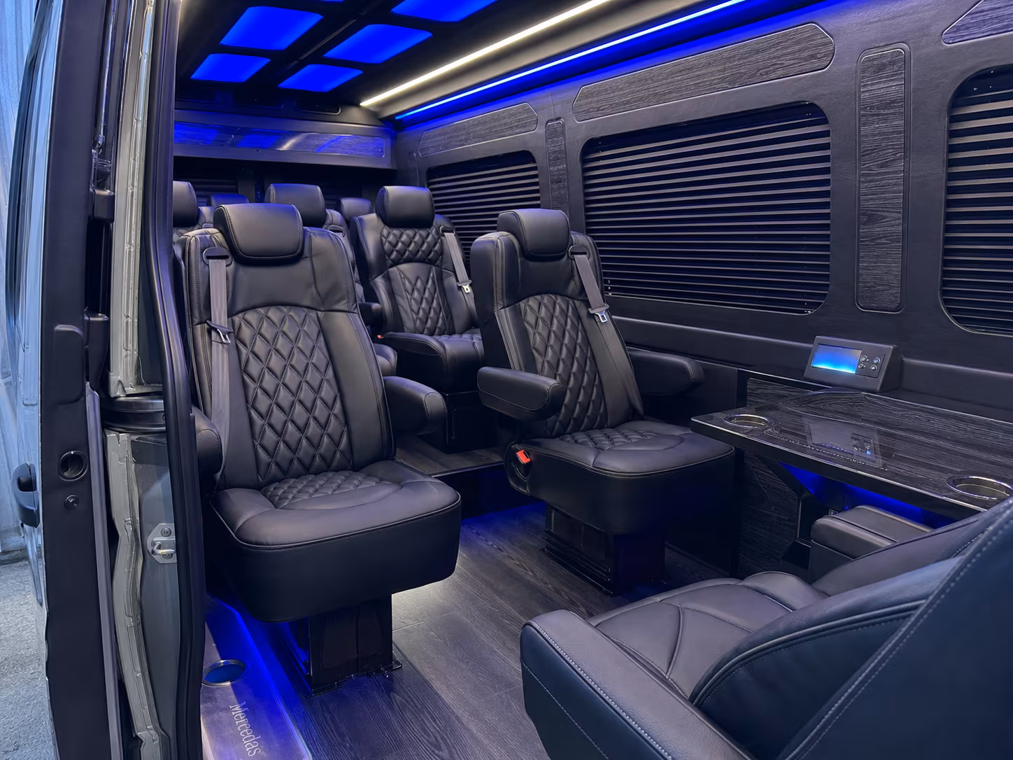 sprinter van transportation for groups and events across gresham