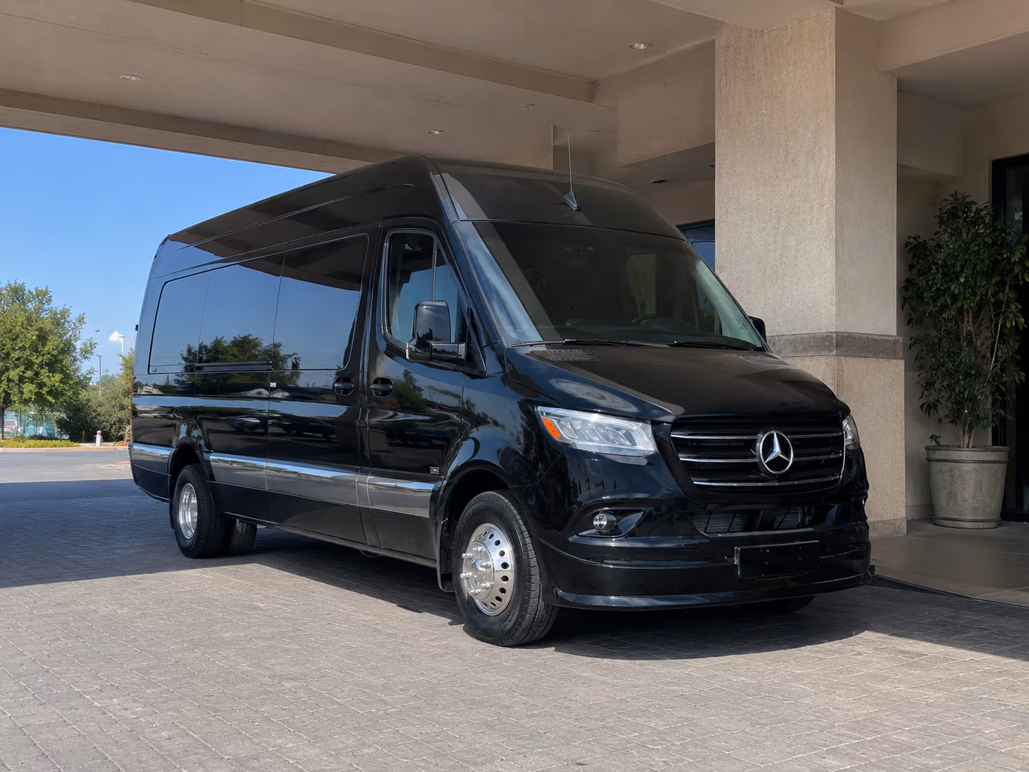 sprinter van with driver