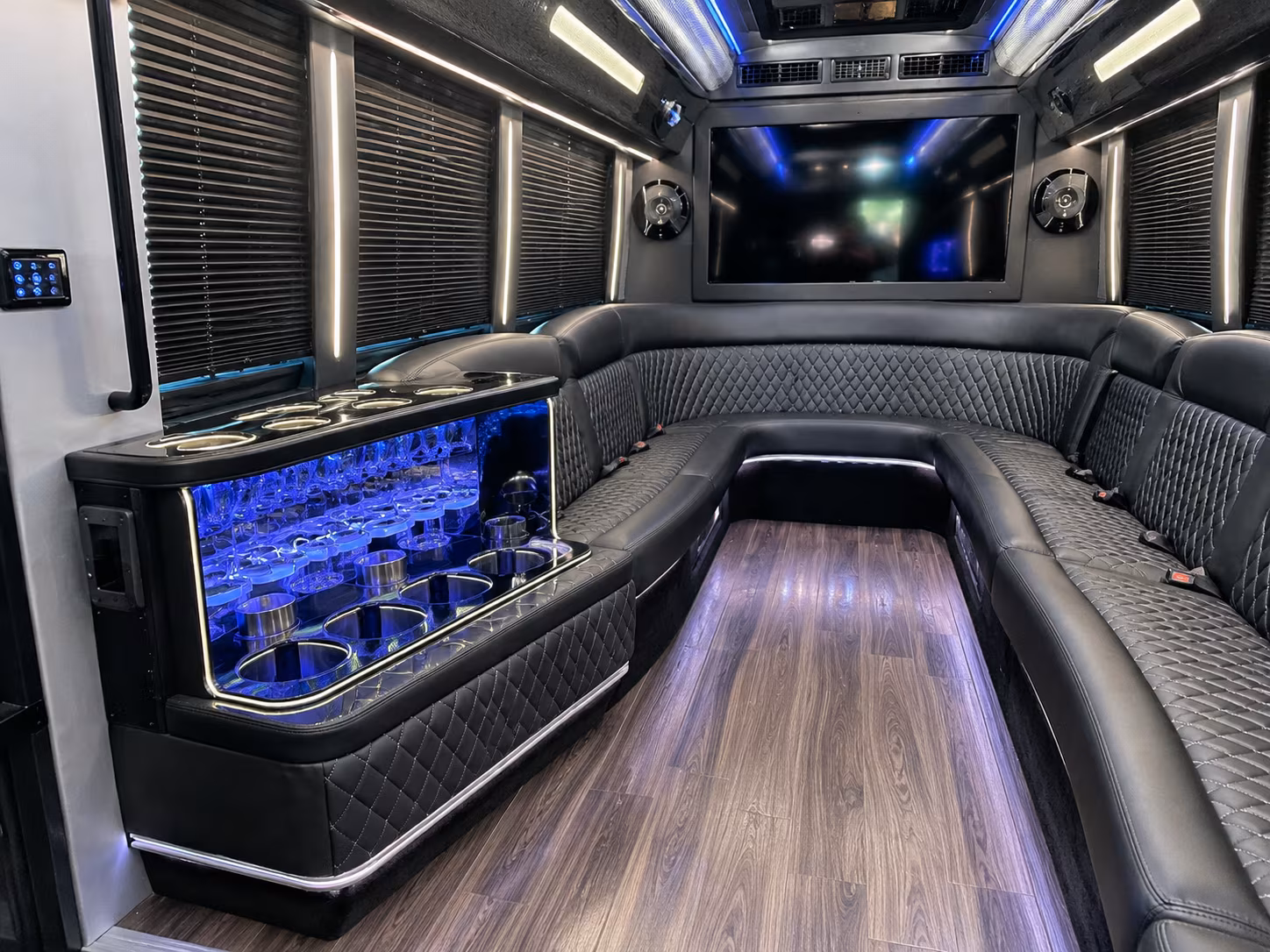 wedding party bus rental